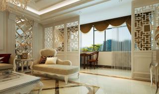 客厅隔断不到顶好看吗 客厅隔断装修效果图